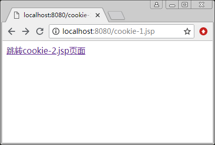链接跳转到cookie_2.jsp页面