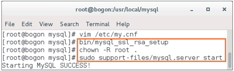 启动MySQL服务