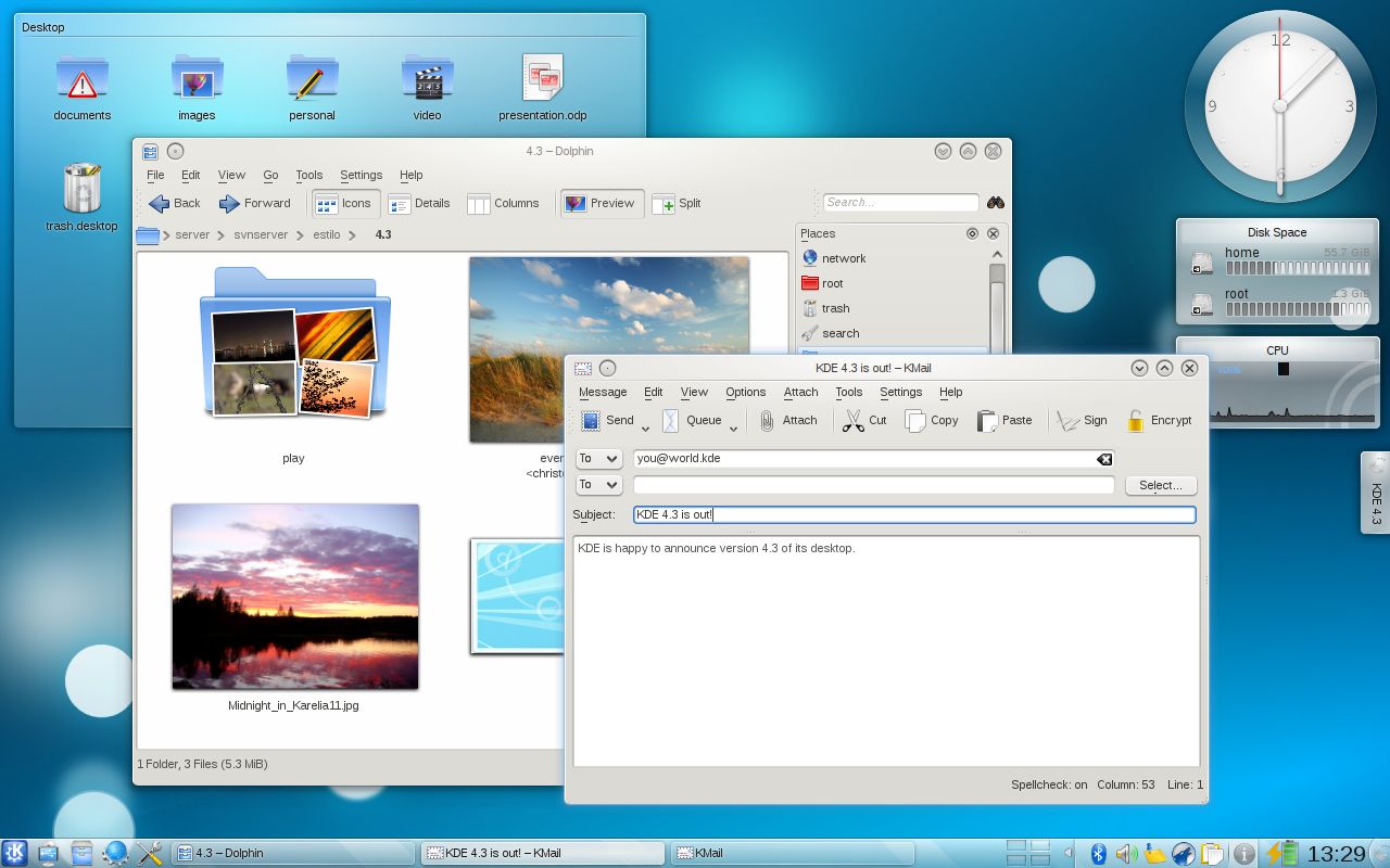 Linux KDE桌面环境