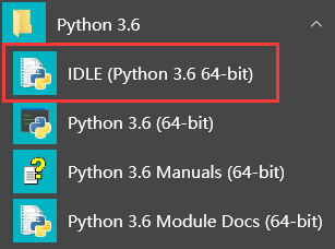 Python IDLE 简易开发环境