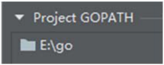 配置 Project GOPATH